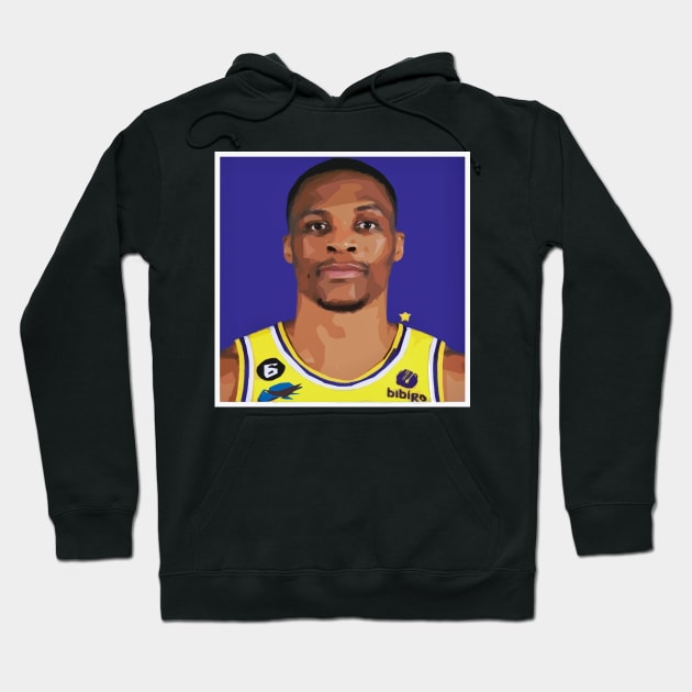 Russell Westbrook Hoodie by Playful Creatives